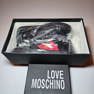 Love Moschino Black Sneakers